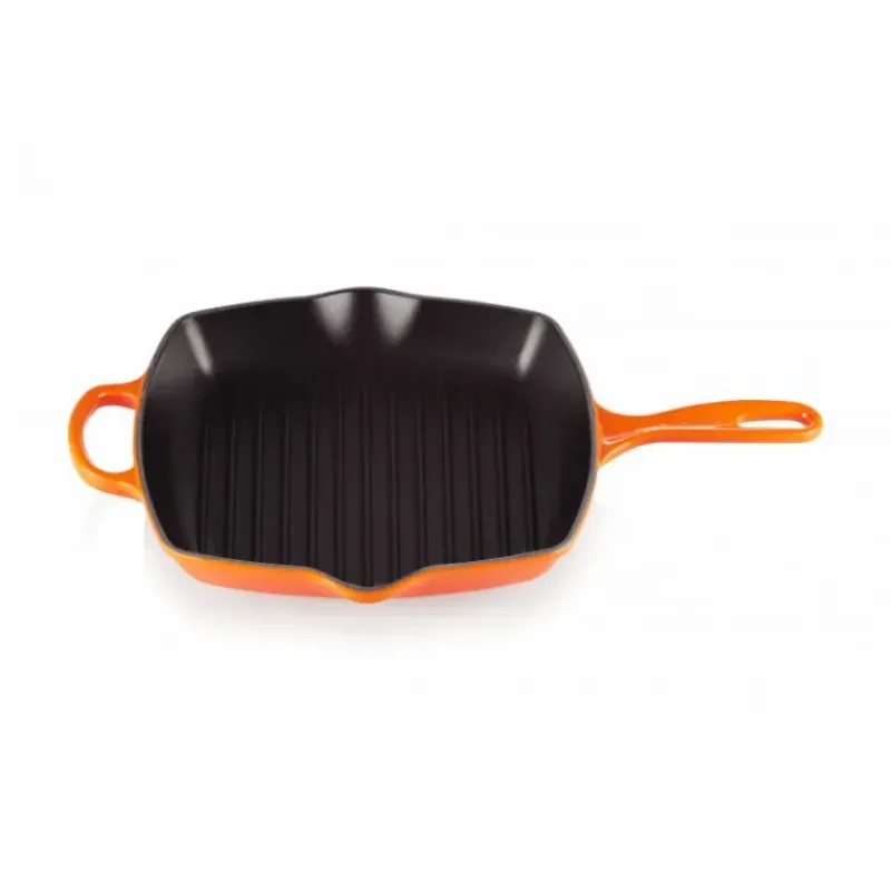 Poêles*LE CREUSET Poêle Skillet Carré 26 cm Volcanique
