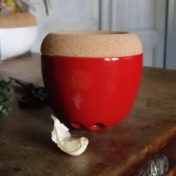 Conservation*EMILE HENRY Pot à Ail en Céramique 0,94 l Grand Cru