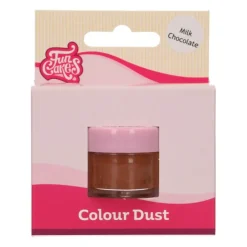 Colorants Alimentaires*FUNCAKES Poudre comestible Chocolat au lait 1,5 g