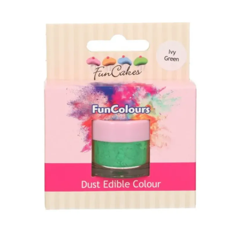 Colorants Alimentaires*FUNCAKES Poudre comestible Vert plante 1,5 g