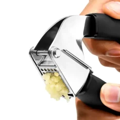 Presse Purée Et Moulin Légumes*OXO Presse Ail Gris en Inox