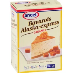 Préparation Pâtisserie*ANCEL Préparation bavarois Alaska-Express Caramel 1 kg