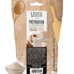 Thé*PATISDECOR Préparation Instantanée pour Chaï Latte Epices 300 g Patisdécor