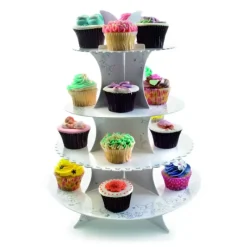 Présentoirs Pour Gâteaux*IBILI Présentoir à Cupcakes Carton Ø 34,5 cm x H 44 cm