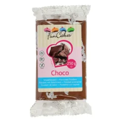 Pâte À Sucre*FUNCAKES Pâte à Sucre goût Chocolat 250g