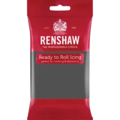 Pâte À Sucre*RENSHAW Pâte à Sucre Pro Gris 250g