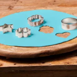 Pâte À Sucre*FUNCAKES Pâte à Sucre Prête à Dérouler Bleu Clair 430 g