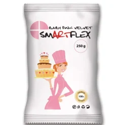 Produits Sans Gluten|Pâte À Sucre*SMARTFLEX Pâte à Sucre Rose Baby Pink Velvet 250g