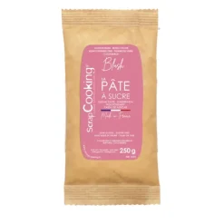 Pâte À Sucre*SCRAPCOOKING Pâte à Sucre Rose Blush Colorant Naturel 250 g