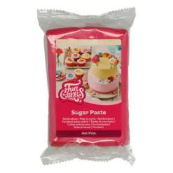Pâte À Sucre*FUNCAKES Pâte à Sucre Rose Framboise 250g