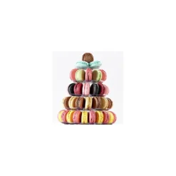 Présentoirs Pour Gâteaux*MALLARD FERRIERE Pyramide à Macaron verticale 10 plateaux amovibles