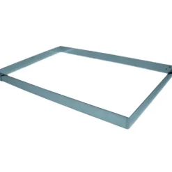 Cercle À Patisserie*MALLARD FERRIERE Rectangle Inox sans fond 49,5 x 29 cm H.4,5 cm