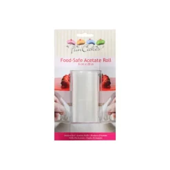 Ustensiles Chocolat|Ustensiles Pâtisserie*FUNCAKES Rhodoïd en Rouleau L.20 m x H.8 cm