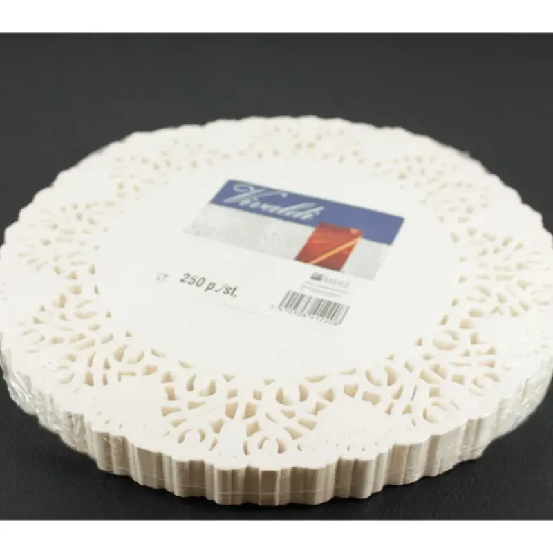 Présentoirs Pour Gâteaux*CUISINEADDICT Ronds Dentelles Ø 24 cm (x250) - Vivaldi