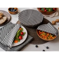 Conservation*NUTS Rouleau Emballage Alimentaire Cire Abeille Noir 90 x 30,5 cm