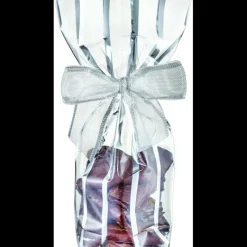 Emballage Alimentaire*CUISINEADDICT Sachet Bonbon Argent avec Fond Carton 12 x 26 cm (x100)