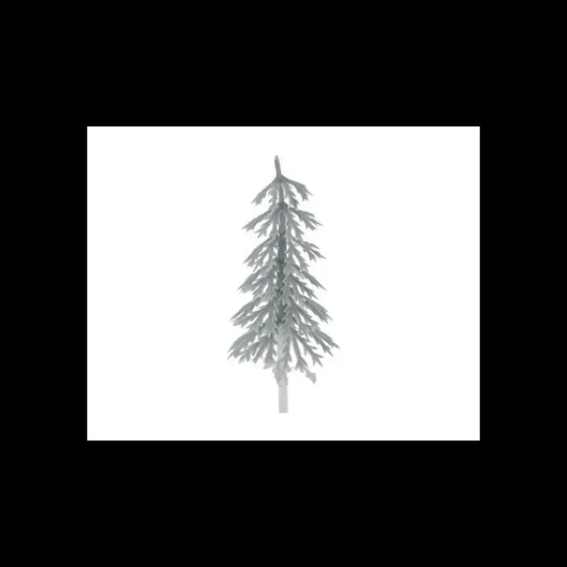 Décoration Gâteau*MALLARD FERRIERE Sapin Argent Volume x144