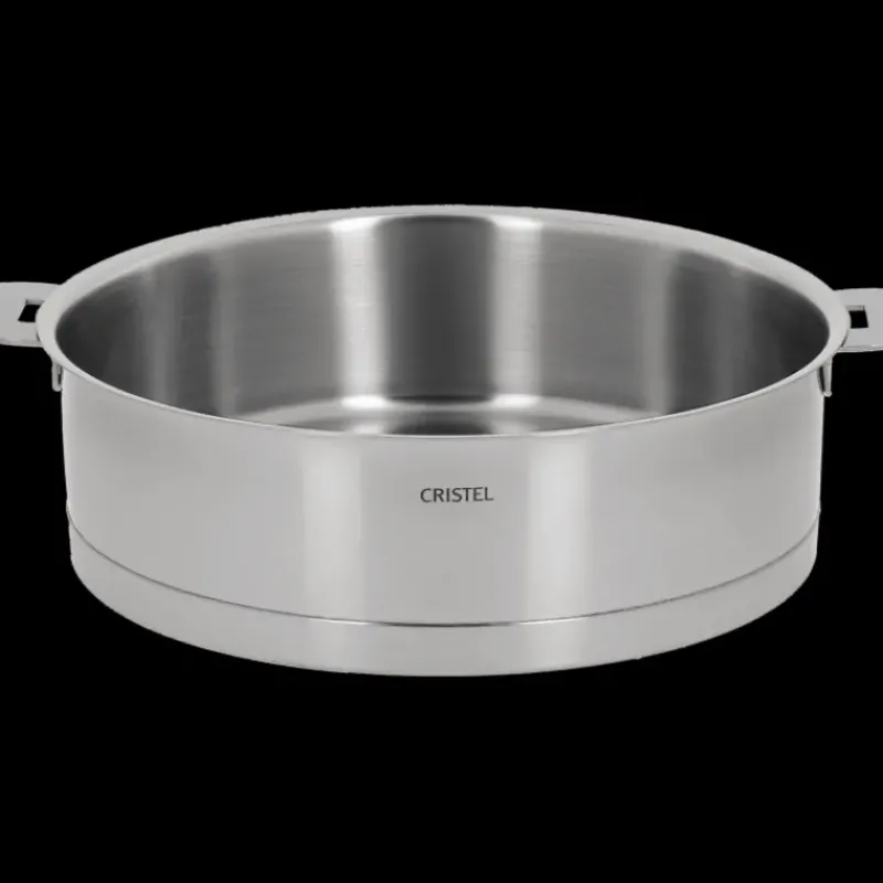Sauteuses*CRISTEL Sauteuse Ø 24 cm Strate Amovible Inox