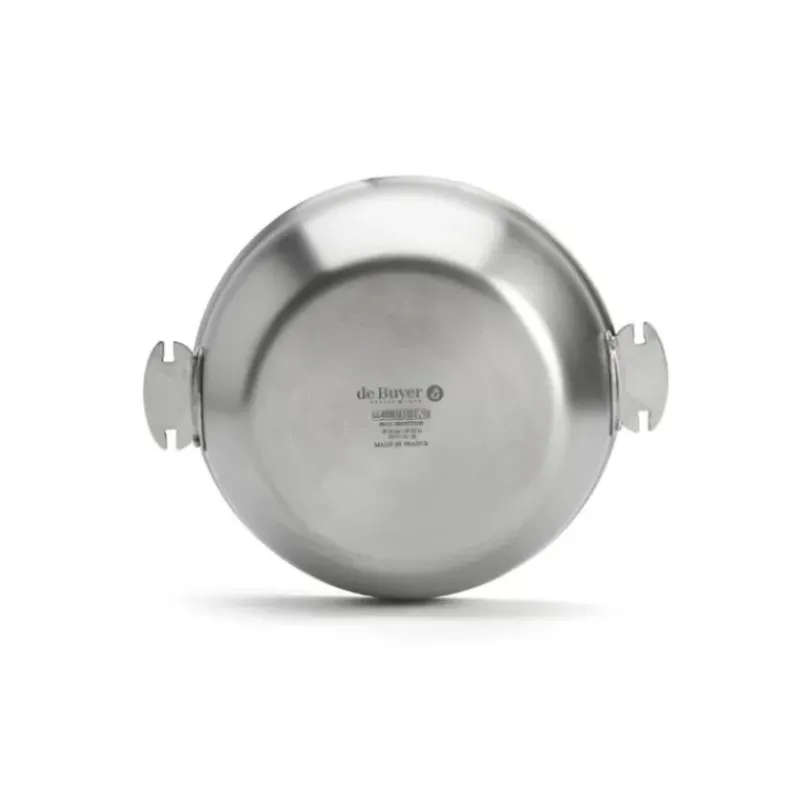 Sauteuses*DE BUYER Sauteuse Bombée Inox Amovible Ø 24 cm Alchimy Loqy