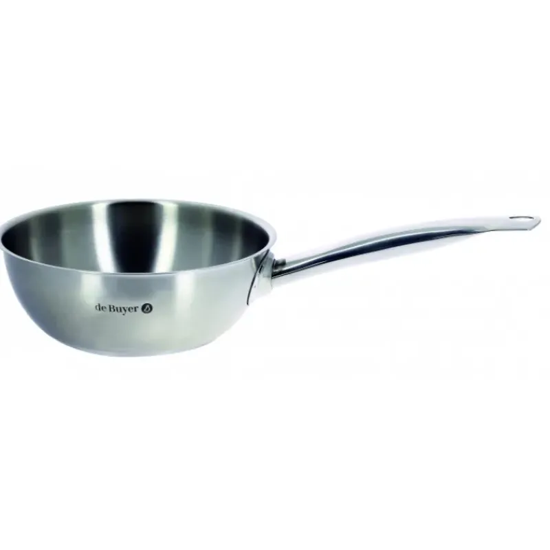 Sauteuses*DE BUYER Sauteuse Bombée Inox Ø28cm Prim'Appety