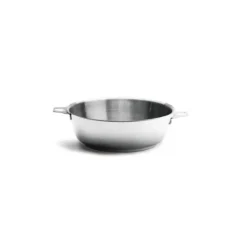 Sauteuses*DE BUYER Sauteuse bombée tout Inox sans Queue Ø 24 cm Twisty