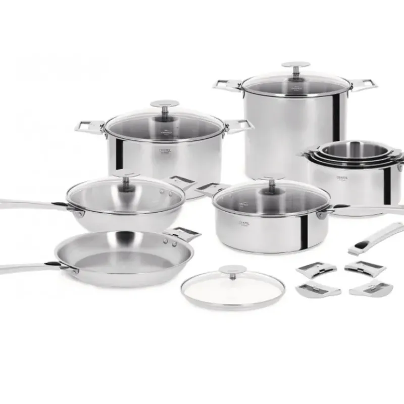 Sauteuses*CRISTEL Sauteuse Casteline Ø 26 cm Manche Amovible Anti-Adhésive Inox