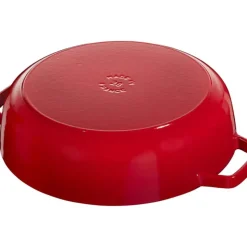 Sauteuses*STAUB Sauteuse en Fonte Chistera 28 cm Rouge Cerise