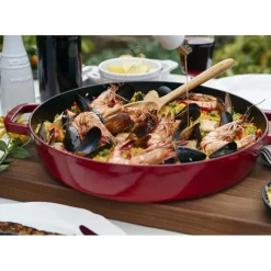 Sauteuses*STAUB Sauteuse en Fonte Chistera 28 cm Rouge Cerise