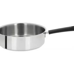 Sauteuses*CRISTEL Sauteuse Mutine Ø 24 cm Manche Fixe Inox