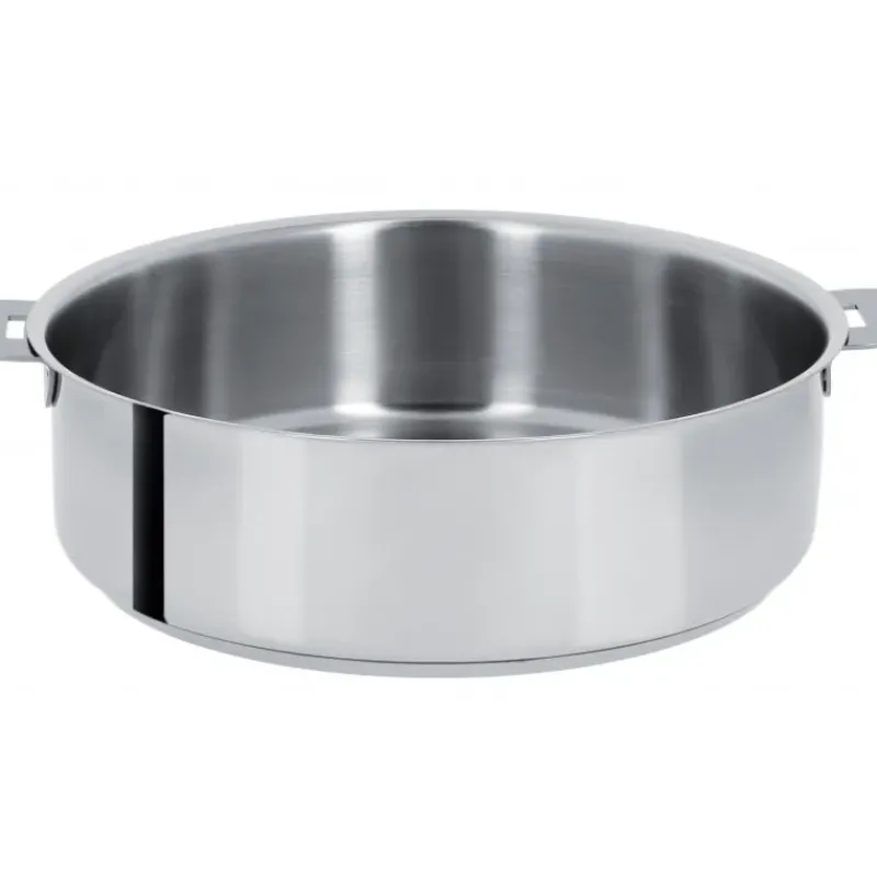 Sauteuses*CRISTEL Sauteuse Mutine Ø 24 cm Manche Amovible Inox