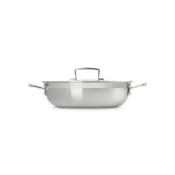 Sauteuses*LE CREUSET Sauteuse Provençale en Inox et Couvercle 30 cm