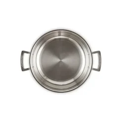 Sauteuses*LE CREUSET Sauteuse Provençale en Inox et Couvercle 30 cm