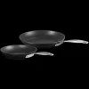Poêles*LE CREUSET Set 2 Poêles Anti-Adhérentes Les Forgées