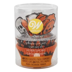 Décoration Gâteau|Moules En Papier*WILTON Set de Caissettes Cupcakes et Cake Toppers Halloween