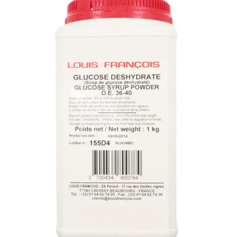 Additifs Alimentaires|Sucre*LOUIS FRANCOIS Sirop de Glucose déshydraté 1 kg Morsweet