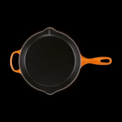 Grills|Poêles*LE CREUSET Skillet Rond Profond 26cm en Fonte Volcanique