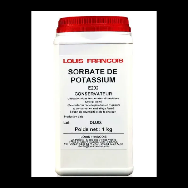 Additifs Alimentaires*LOUIS FRANCOIS Sorbate de Potassium E202 1 kg Louis François