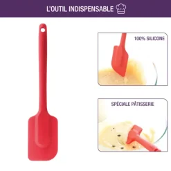Spatules*MASTRAD Spatule en Silicone Monobloc Noire