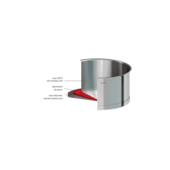 Casseroles*CRISTEL Série de 3 Casseroles + Poignée Strate Amovible Inox