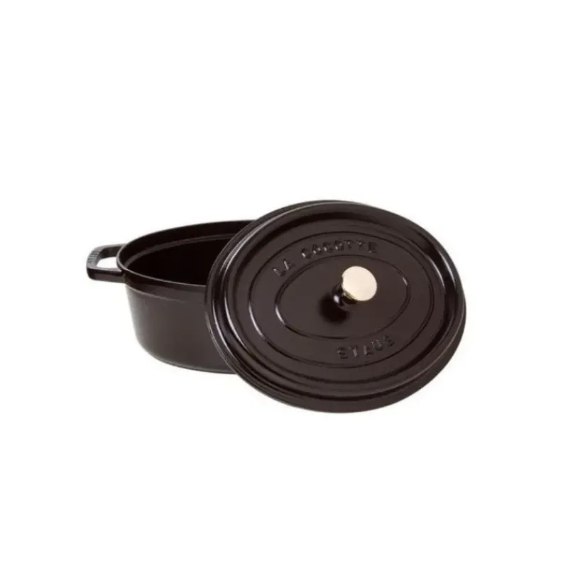 Cocotte En Fonte*STAUB Cocotte Fonte Ovale 29 cm Noir Mat 4,2 L