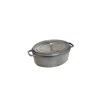 Cocotte En Fonte*STAUB Cocotte Fonte Ovale 33 cm Gris Graphite 6,7 L