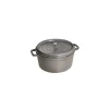 Cocotte En Fonte*STAUB Cocotte Fonte Ronde 26 cm Gris Graphite 5,2 L
