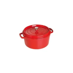 Cocotte En Fonte*STAUB Cocotte Fonte Ronde 30 cm Rouge Cerise 8,35 L