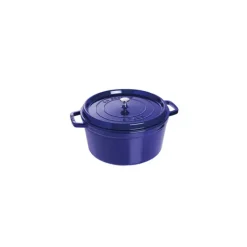 Cocotte En Fonte*STAUB Cocotte Fonte Ronde 26 cm Bleu Intense Majolique 5,2 L