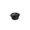 Cocotte En Fonte*STAUB Cocotte Fonte Ronde 12 cm Noir Mat 0,4 L