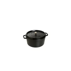 Cocotte En Fonte*STAUB Cocotte Fonte Ronde 12 cm Noir Mat 0,4 L