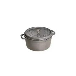 Cocotte En Fonte*STAUB Cocotte Fonte Ronde 28 cm Gris Graphite 6,7 L