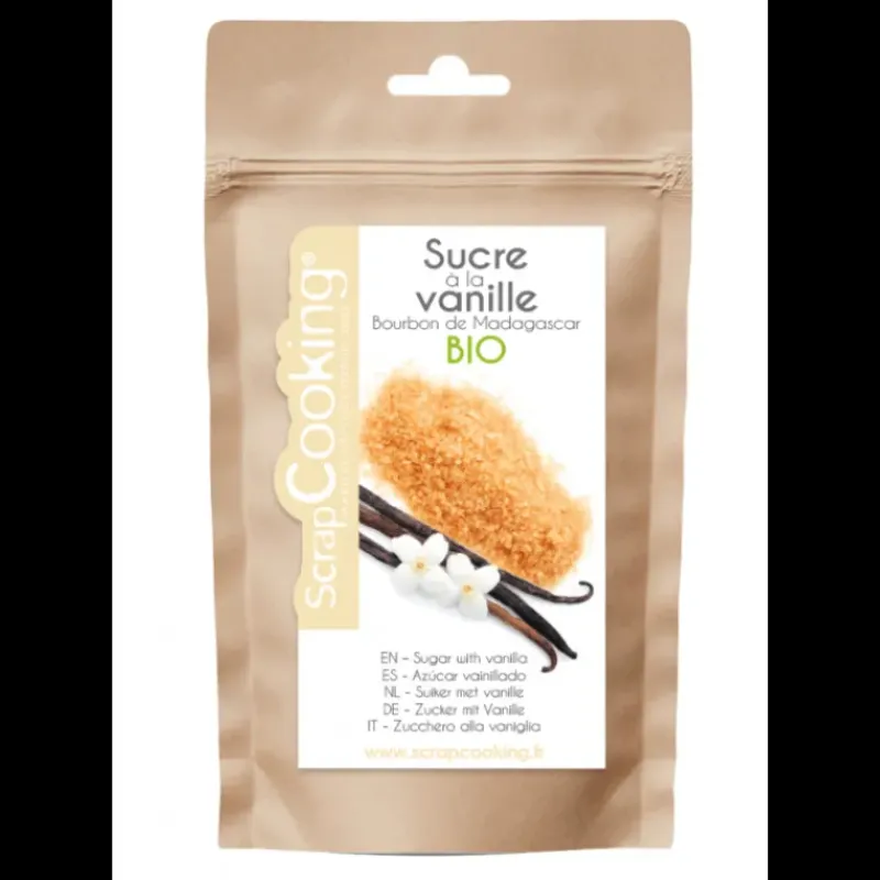 Produits Bio|Sucre*SCRAPCOOKING Sucre Vanille Bourbon Madagascar Bio 50 g