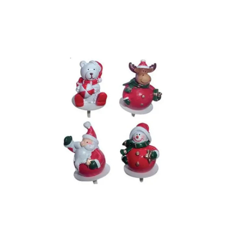 Décoration Gâteau*CUISINEADDICT Sujets de Noël Boules en Résine x50