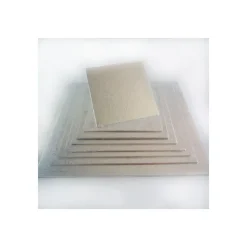 Présentoirs Pour Gâteaux*FUNCAKES Support Gâteau Carré 27.5 x 0,4 cm Argenté